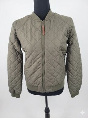 Ashley By 26 International Olive Green Outerwear Jacket